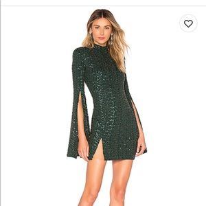 Embellished Michael Costello mini dress